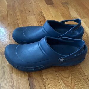CROCS Men's Navy Blue Slip-On Clogs
